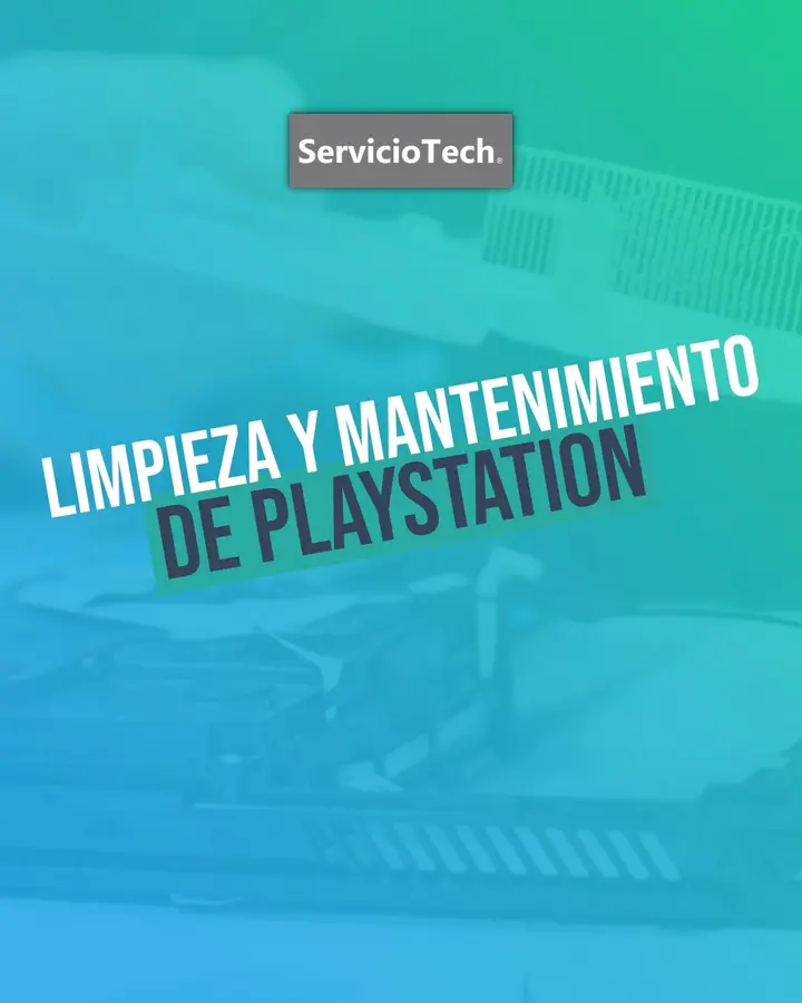 Limpieza y mantenimiento de consolas PlayStation